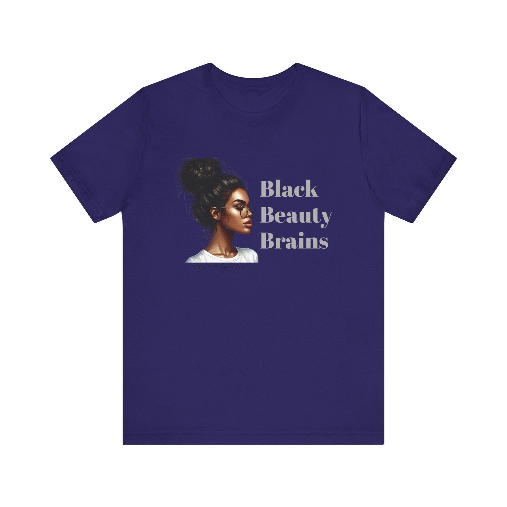 Black, beauty and Brains Sleeve Tee